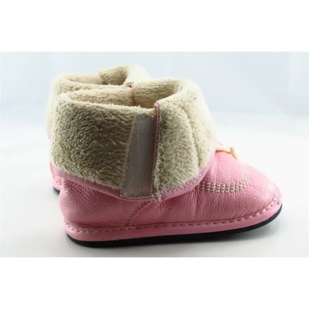 Jack & Lily Toddler Girls 11 Medium Pink‎ Warm Boots Leather